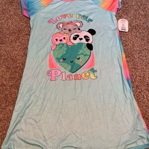 Kids Pajamas - Love Our Planet Blue by Justice